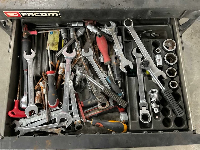 Facom chrono jet 8 gereedschapswagen - afbeelding 6 van  11