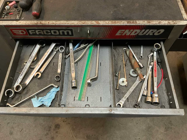 Facom enduro gereedschapswagen - afbeelding 2 van  8