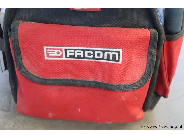 Facom gereedschapstas incl. handgereedschap & soldeerbrander met slang - afbeelding 9 van  9