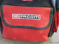 Facom gereedschapstas incl. handgereedschap & soldeerbrander met slang - afbeelding 9 van  9