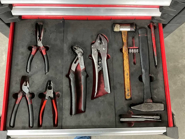 Facom jet x3 gereedschapswagen - afbeelding 9 van  11