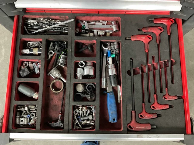 Facom jet x3 gereedschapswagen - afbeelding 10 van  11