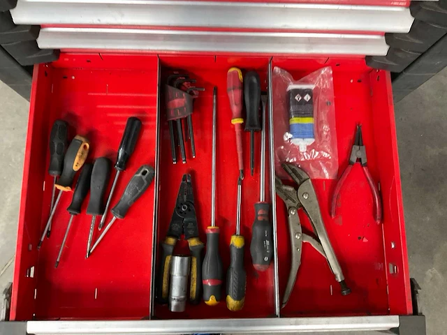 Facom jet x3 gereedschapswagen - afbeelding 11 van  11