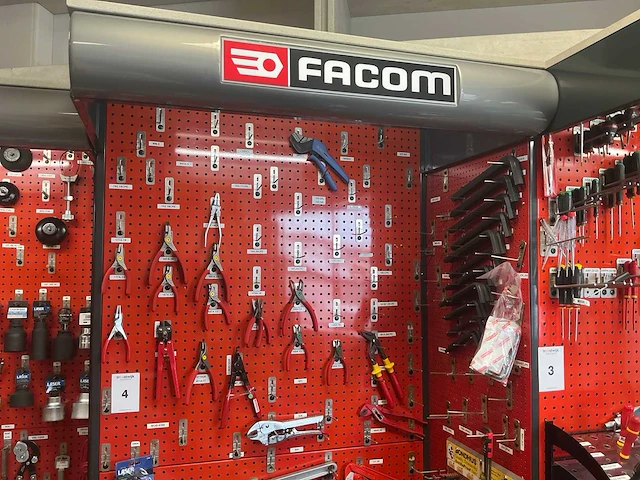 Facom partij tangen en inbussleutels (circa 100 stuks) - afbeelding 1 van  10