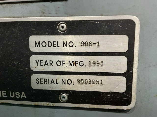 Fadel - 1995 - 906-1 vmc 4020 ht - freesmachine - afbeelding 13 van  22