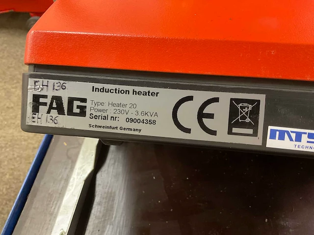 Fag heater 20 inductie- verwarmingsapparaat - afbeelding 3 van  5