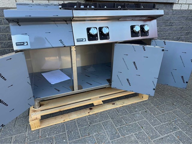 Fagor - gasfornuis + nutraal - bakkooklijn - afbeelding 4 van  7
