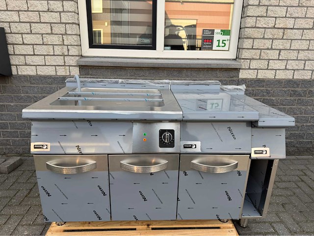 Fagor ongebruikt - au bain marie - bakkooklijn - afbeelding 2 van  6