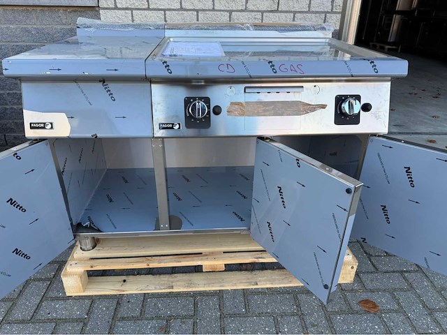 Fagor ongebruikt - bakplaat + nutraal - bakkooklijn - afbeelding 5 van  5