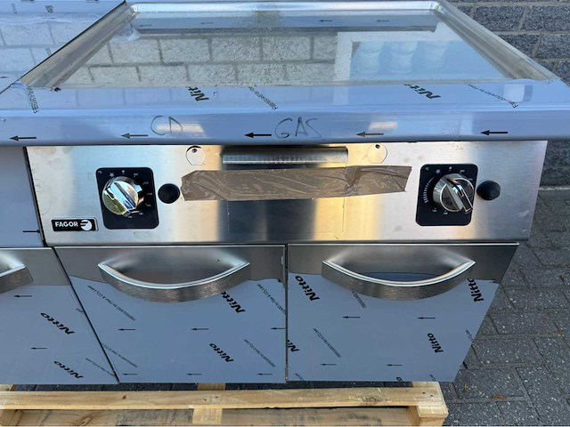 Fagor ongebruikt - bakplaat + nutraal - bakkooklijn - afbeelding 4 van  7