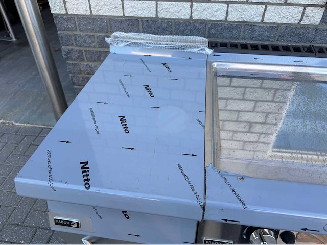 Fagor ongebruikt - bakplaat + nutraal - bakkooklijn - afbeelding 6 van  7