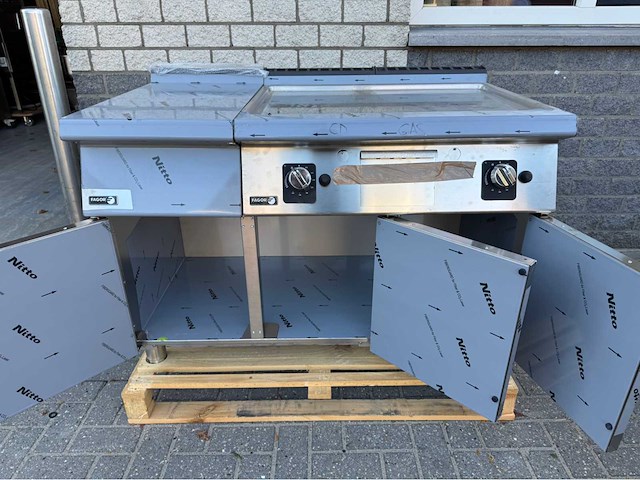 Fagor ongebruikt - bakplaat + nutraal - bakkooklijn - afbeelding 7 van  7