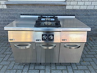 Fagor ongebruikt - gas fornuis + 2x nutraal - bakkooklijn - afbeelding 1 van  6