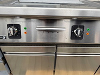 Fagor ongebruikt - gasfornuis + bakplaat + koelwerkbank - bakkooklijn - afbeelding 9 van  10