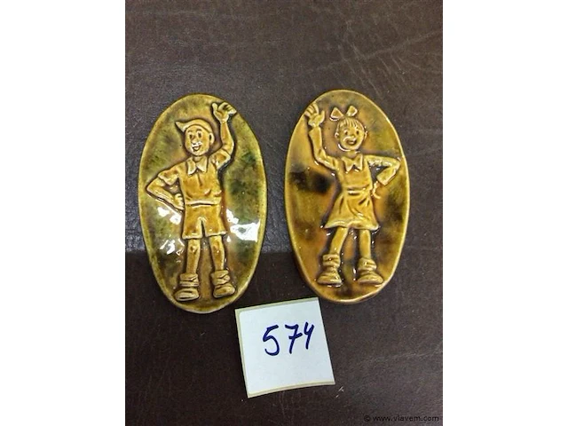 Faience suske & wiske - afbeelding 1 van  3