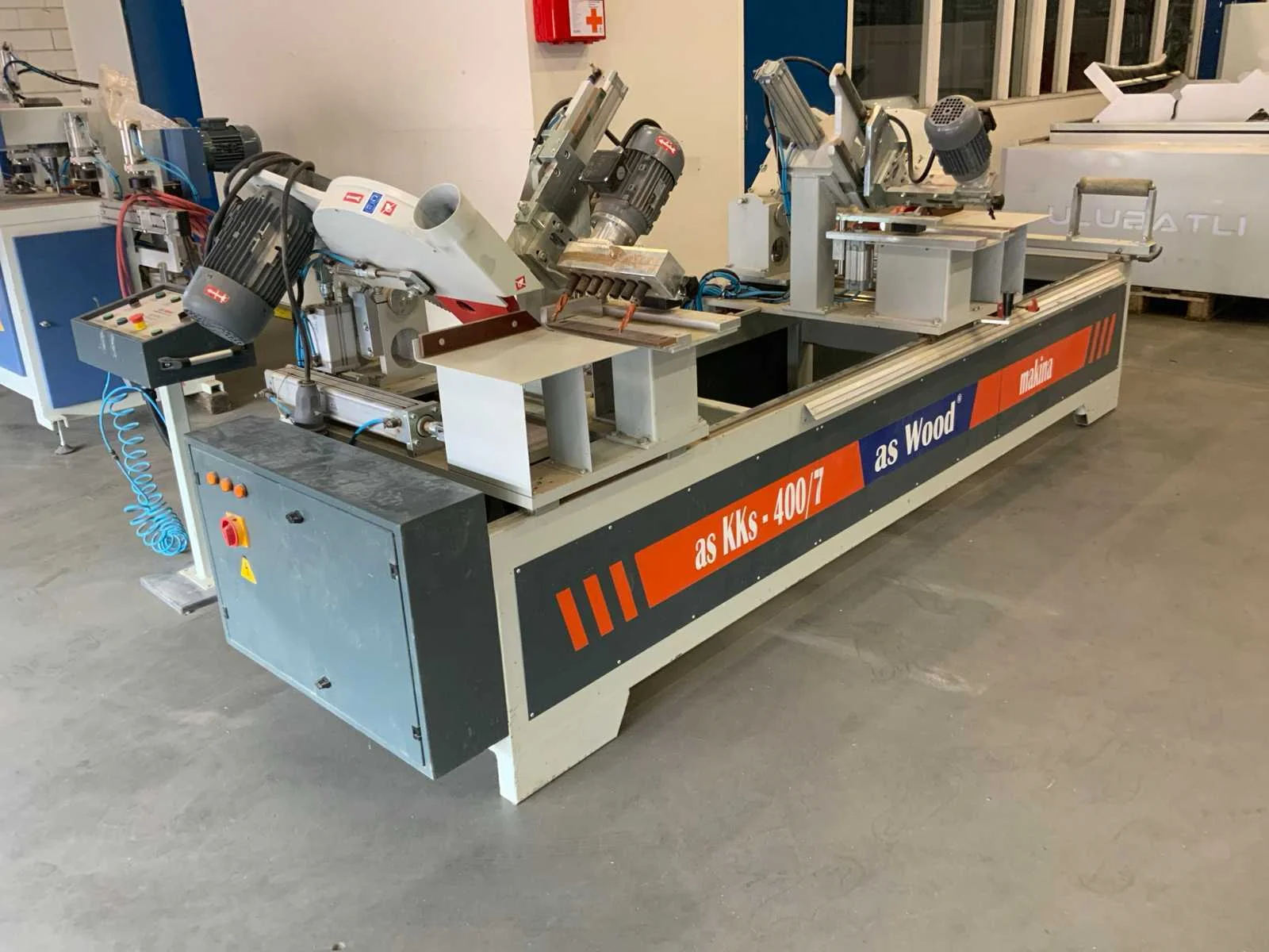 Faillissementsveiling van houtbewerkingsmachines