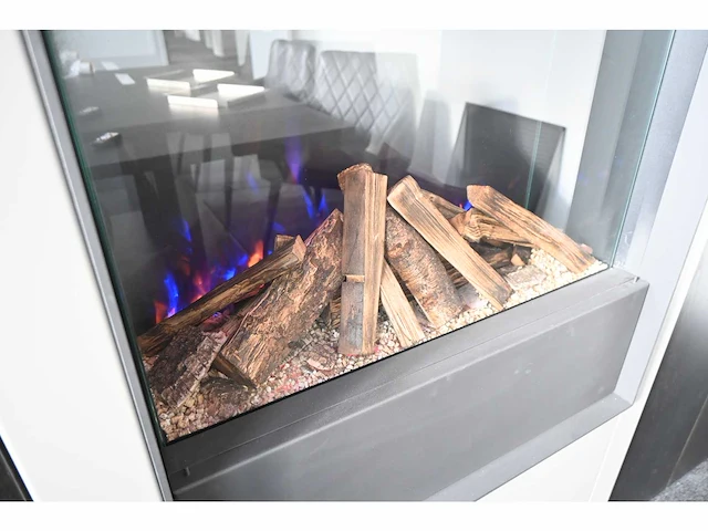 Fair fires - pano tru vizion 700 - elektrische designhaard met boley stalen design ombouw - afbeelding 10 van  12