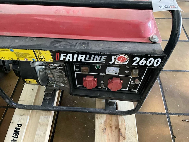Fairline jeg 2600 stroomgenerator - afbeelding 3 van  3