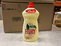 Fairy 500 ml sensitive/kamille partij afwasmiddel (42x) - afbeelding 1 van  4
