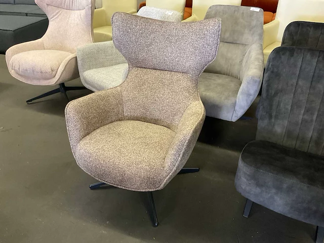 Fakaer draaibare fauteuil - afbeelding 2 van  7