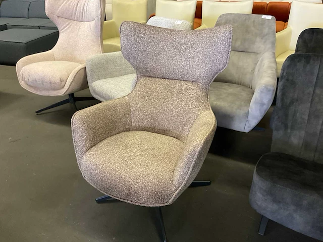 Fakaer draaibare fauteuil - afbeelding 4 van  7