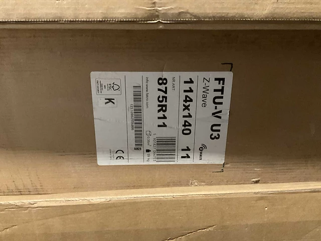 Fakro ftu-v u3 z-wave elektrisch tuimeldakraam (3x) - afbeelding 5 van  8