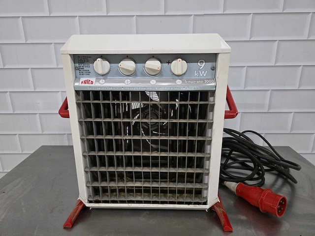 Falco - 9kw temperator 2000 - heater - afbeelding 2 van  6