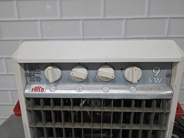 Falco - 9kw temperator 2000 - heater - afbeelding 4 van  6