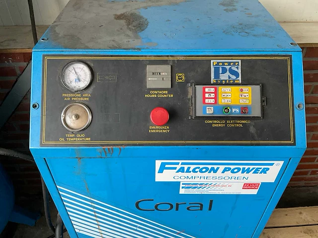Falcon power coral compressor & drukvat - afbeelding 4 van  8