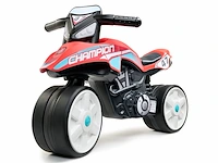 Falk - loopfiets moto street champion - stille wielen - vanaf 2 jaar - rood