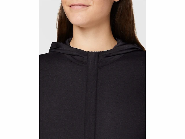 Falke damen pullover hoodie, zwart, xxs - afbeelding 3 van  4