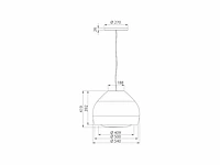 Falmec pendant lamp - afbeelding 3 van  7