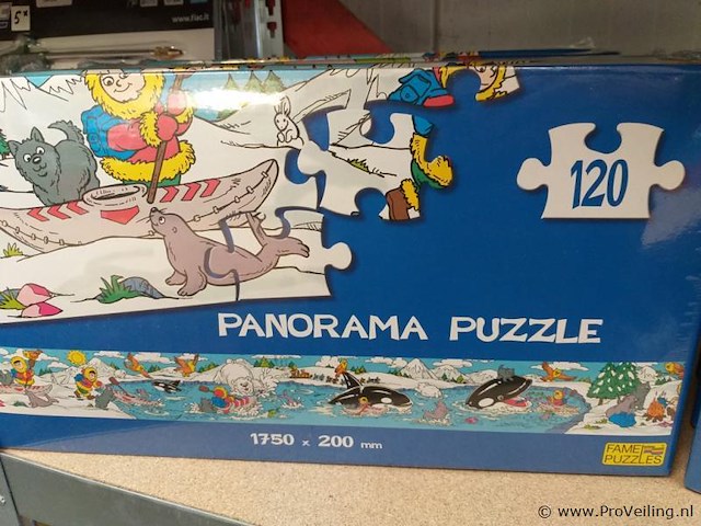 Fame puzzles - panorama puzzel - 10 x - afbeelding 3 van  3