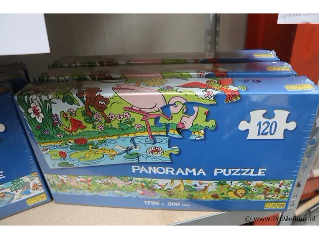 Fame puzzles panorama puzzels - 6 stuks - afbeelding 2 van  5