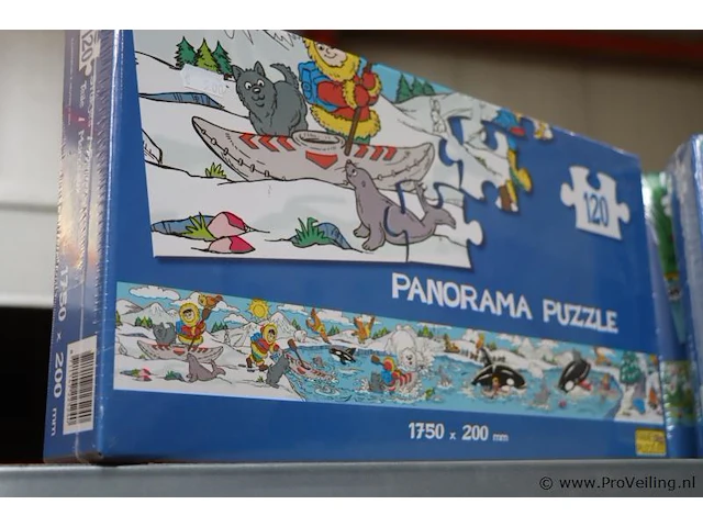Fame puzzles panorama puzzels & frisbees - 25 stuks - afbeelding 3 van  9