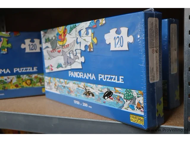 Fame puzzles panorama puzzels & frisbees - 25 stuks - afbeelding 5 van  9