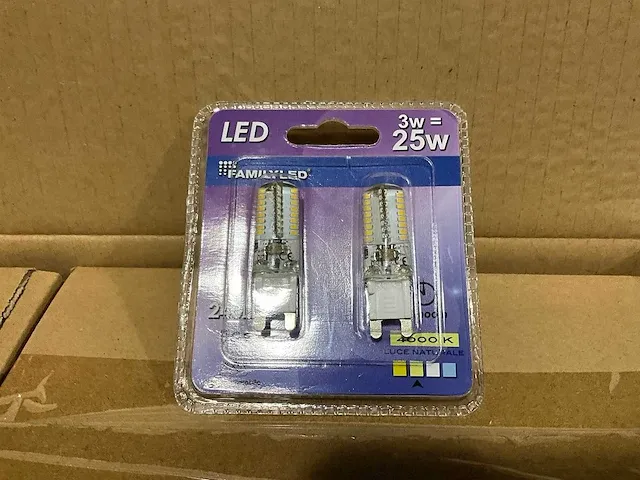 Family led - flg934a - 4000k 240lm g9 led lamp (768x) - afbeelding 1 van  3