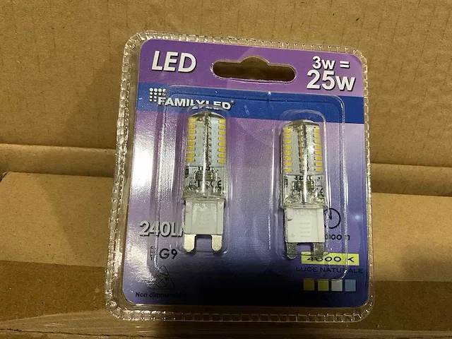 Family led - flg934a - 4000k 240lm g9 led lamp (768x) - afbeelding 2 van  3