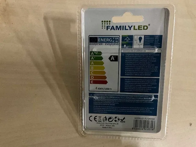 Familyled - flg4544a - 4000k 300lm e27 led lamp (384x) - afbeelding 3 van  6