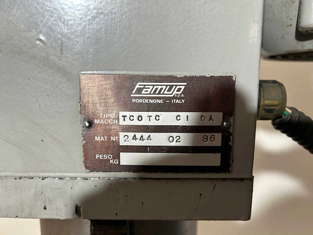 Famup - tco tc c1 da - kolomboormachine - afbeelding 3 van  15