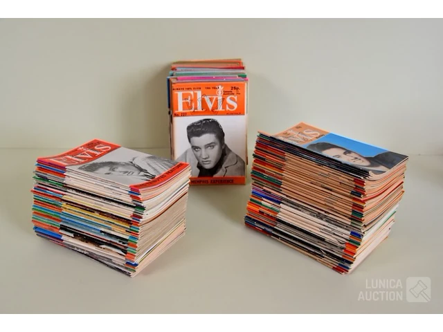 Fan club magazine "elvis monthly" - afbeelding 1 van  7