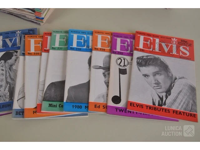Fan club magazine "elvis monthly" - afbeelding 2 van  7