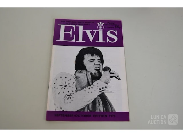 Fan club magazine "elvis monthly" - afbeelding 4 van  7