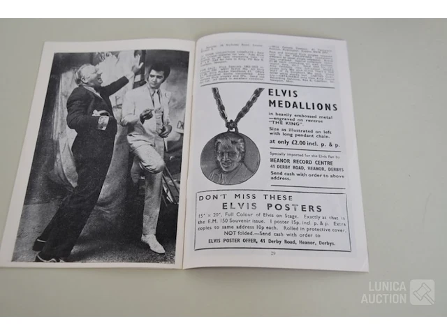 Fan club magazine "elvis monthly" - afbeelding 7 van  7