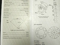 Fancy diamant 0.33ct ( gia gecertifcieerd ) - afbeelding 5 van  5