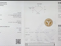 Fancy diamant brownish - 0.68ct (igi gecertificeerd) - afbeelding 5 van  6