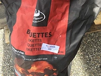 Fancy flames - 10 kilo - briketten zakken bbq (15x) - afbeelding 5 van  5