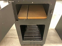 Fancy flames terras haard met pizza-oven - afbeelding 3 van  3