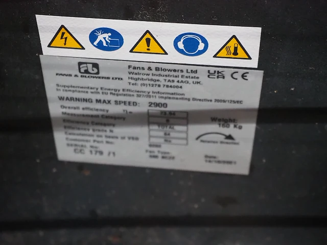 Fans & blowers ltd - afbeelding 6 van  6
