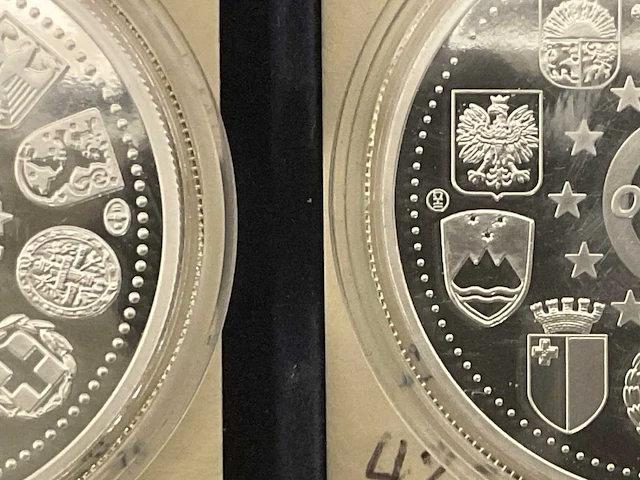 Fantasie munten 1 silver ounce (12x) - afbeelding 2 van  12